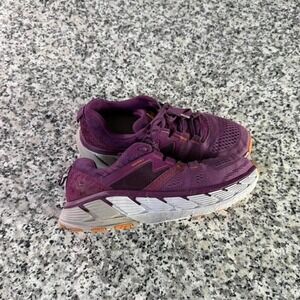 Hoka One One Purple Gaviota 2 Running‎ Sneaker Shoe W8.5
